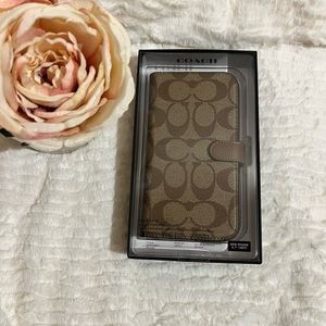 Coach iPhone 13 ProMax Folio Phone case